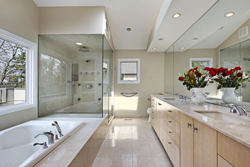 Contemporary Shower Space